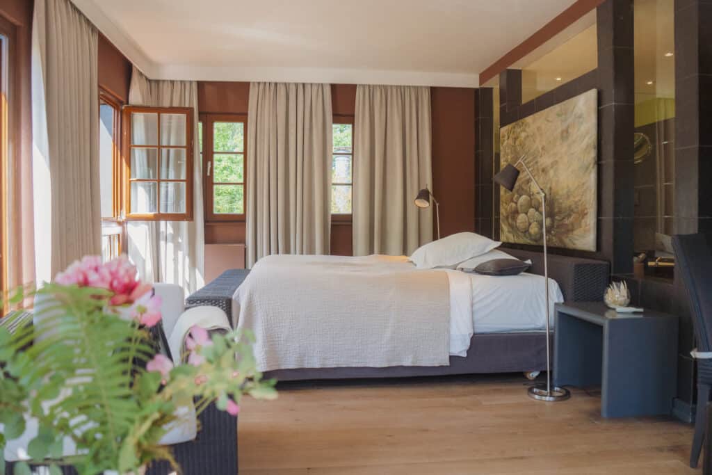 L'écrin du Moulin - Hôtel le Moulin - Les Jardins du Moulin - Gundershoffen Hôtel de charme , Alsace, Strasbourg, chambre les berges